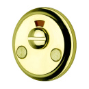 WC-Schloss Classic - Poliertes Messing