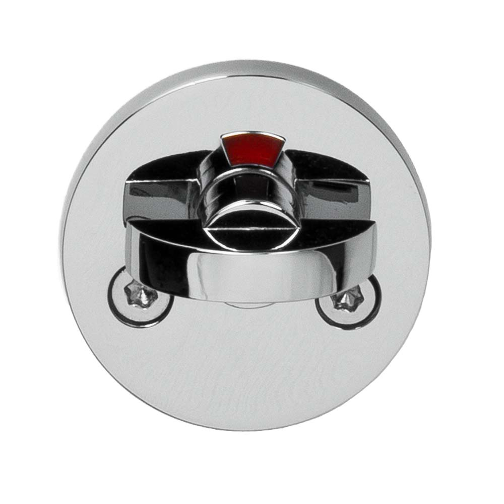 WC-Schloss Form - Chrom