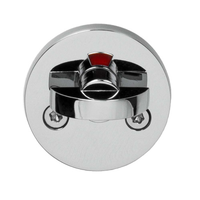 WC-Schloss Form - Chrom in der Gruppe Türgriffe / Alle Türgriffe anzeigen / WC-Schlösser bei Beslag Online (750091-41)