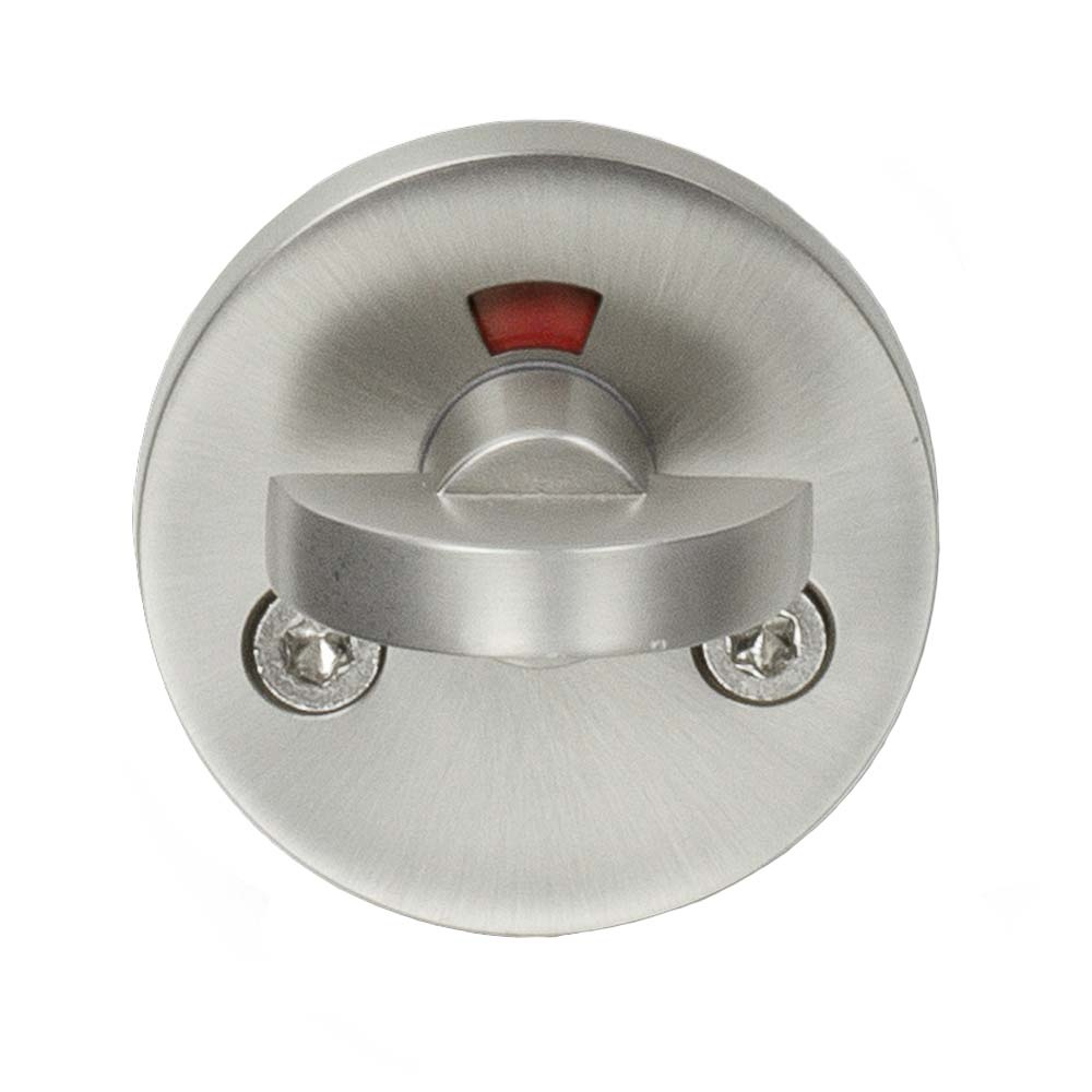 WC-Schloss Form - Edelstahl-Optik