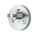 WC-Schloss Form - Gebürstetes Chrom