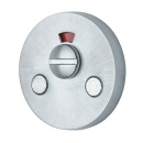 WC-Schloss Form - Gebürstetes Chrom