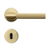 Türgriff Helix 200 - Skandinavischer Standard - Messing Türgriff Helix 200 aus gebürstetem Messing von Beslag Design