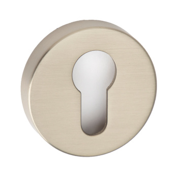 Schlüsselschild R-E - Edelstahl-Optik (Europäischer Standard)