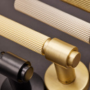 Türgriff Helix 200 Stripe - Skandinavischer Standard - Schwarz