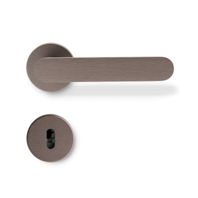 Türgriff Vibe Plain - Europäischer Standard - Dunkelbronze in der Gruppe Türgriffe / Farbe/Material / Bronze bei Beslag Online (752032-41E)