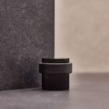 Türstopper Helix Stripe - Mattschwarz