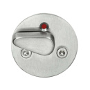 WC-Schloss Kastrup - Edelstahl-Optik