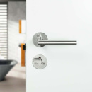 WC-Schloss Kastrup - Edelstahl-Optik