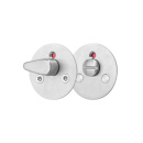 WC-Schloss Kastrup - Edelstahl-Optik