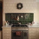 Küchenreling Aveny - 600mm - Komplett - Poliertes Unbehandeltes Messing