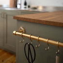 Verlängerungsstange Aveny - 600mm - Poliertes Unbehandeltes Messing