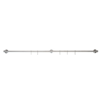 Verlängerungsstange Aveny - 600mm - Gebürsteter Edelstahl