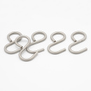 Haken Aveny - 5er-Set - Gebürsteter Edelstahl