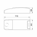 Trafo Triac - 500mA / 18W - Dimbar