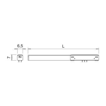 LED-Profil Magy Plus UHEP CSP 24V - Grau