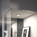 Distanzring Atom - Edelstahl-Optik