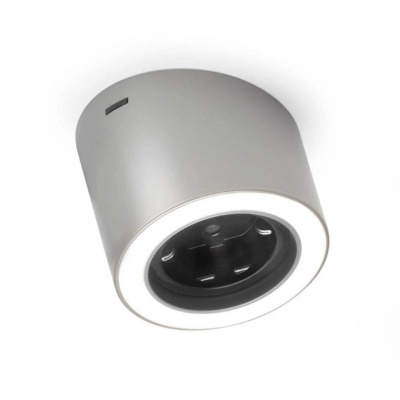 LED-Spot Unika - Steckdose - Edelstahl-Optik in der Gruppe Outlet bei Beslag Online (972786)