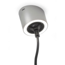 LED-Spot Unika - Steckdose - Edelstahl-Optik