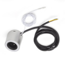 LED-Spot Unika - Steckdose - Edelstahl-Optik