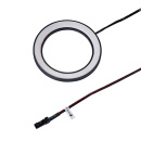 LED-Spot Ringlight - Utanpåliggande - Schwarz