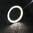 LED-Spot Ringlight - Utanpåliggande - Schwarz