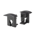 Endkappe Miss - Schwarz - 2er-Set