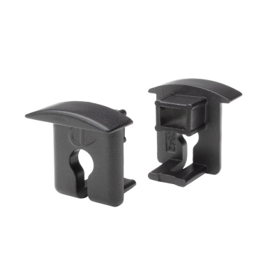 Endkappe Miss - Schwarz - 2er-Set in der Gruppe Beleuchtung / Alle Beleuchtung anzeigen / LED Streifen & Profile bei Beslag Online (973367)