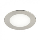 LED-Spot Atom - Edelstahl-Optik