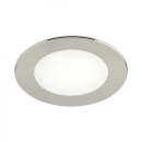 LED-Spot Atom - Edelstahl-Optik