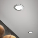 LED-Spot Atom D-M - Edelstahl-Optik