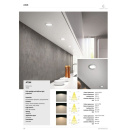 LED-Spot Atom D-M - Edelstahl-Optik