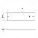 LED-Spot Vega SDM - Edelstahl-Optik