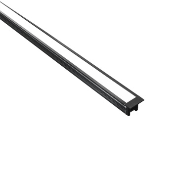 LED-Profil LD8125 - 2000mm - Schwarz