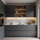 LED-Profil LD8125 - 2000mm - Schwarz