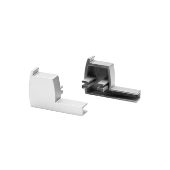 Endkappe Tuby - Aluminium 2er-Set