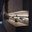 LED-profil Systema D-M - 2000mm - Mattschwarz