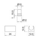 Sensor IR-1 - Schwarz