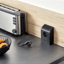 Steckdose Mini Born - Mattschwarz