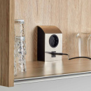 Steckdose Mini Born - Edelstahl-Optik