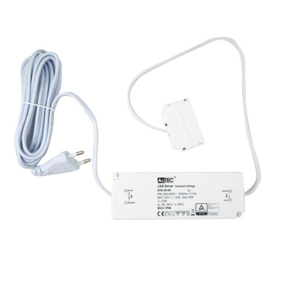 Trafo UltraThin - 24V / 30W - IP44 in der Gruppe Beleuchtung / Alle Beleuchtung anzeigen / Netzteil & Zubehör bei Beslag Online (992681)