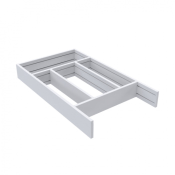 Besteckkasten Flex Basic - Weiß