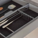 Messereinsatz Flex Basic - Dunkelgrau