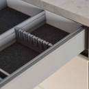 Messereinsatz Flex Basic - Dunkelgrau