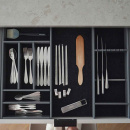 Messereinsatz Flex Basic - Dunkelgrau