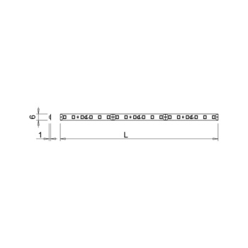 LED-Streifen Flexy HE6 PW PRO - Mit 3M-Klebeband