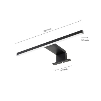 LED-Armatur Jot - Schwarz
