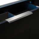 Möbelgriff Curve - Edelstahl-Optik