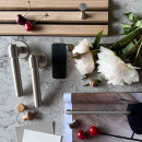 Türgriff Helix 200 Plain - Edelstahl-Optik