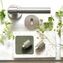 Türgriff Helix 200 Plain - Edelstahl-Optik